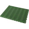 Giordanoshop Set 4 Piastrelle in Plastica da Esterno 60 x 60 cm Forata