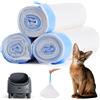 FEELNEEDY 60 Sacchetti per FEELNEEDY Lettiera Automatica 4075B | Sacchi per Escrementi per Gatti, 3 Rotoli*20 (60 Pezzi)