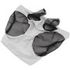 Naroote Maschera Antimosche In Rete Per Cavalli, Maschera Da Mosche Per Cavalli Con Orecchie, Maschera Antizanzare Traspirante, Protezione Per Le Orecchie Per Fienile (Grigio)
