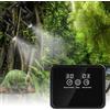 BORDEAG Impianto di Irrigazione Terrario, Sistema di Benebeling Rettile Intelligente, Umidificatore Terrario, Umidificatore Rettile Ugelli Spray 360 ° Regolabile Per Anfibi Rettili Piante