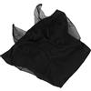 Naroote Maschera Antimosche In Rete Per Cavalli, Maschera Antimosche Cavallo, Maschera Antizanzare Traspirante, Protezione Per Le Orecchie Per Fienile (Nero)