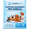 Nessuna marca corrispondente Sleeper Dog Tappetini Assorbenti per Cani e Cuccioli 60 × 90 cm Confezione da 10