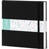 Ohuhu Blocco per schizzi artistici, 21,1 x 21,1 cm, a doppia faccia | Blocco da disegno quadrato, 72,6 kg/280 g/m², carta da disegno liscia, 50 fogli/100 pagine, copertina rigida per pennarelli