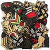 OEMOO Set di 50 toppe termoadesive mimetiche, divertenti e tattiche militari, da cucire, per cappelli, gilet, giacche, borse, zaini