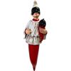 generico Statuetta Pulcinella con Corno Portafortuna in Resina dipinta a mano in Italia