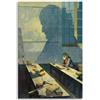 Generic Stampa artistica da parete su tela, motivo: Napoleone I Bonaparte che studia alla Royal Military School of Brienne, poster decorativo per casa, scuola, ufficio, 30 x 45 cm