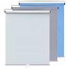 DZHTUF Tenda A Rullo Retrattile Con Ganci Adesivi, Persiane Temporanea, Parasole Leggera Portatile, Tenda Avvolgibile Senza Filo Con Sistema A Molla, Tenda Oscurante Senza Foratura,White-32x150cm/13x59in
