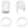 Lodokdre Vite a guscio in plastica tipo portalampada E14 lampadina presa AC 250V 2A