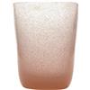 Zani Serafino Bicchiere Acqua Memento Tumbler Peach Pasta di Vetro