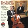 Frank Tate Thanks for The Memory: Frank Tates Musical Tribute to Bobby Shor (CD)