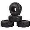 KEEDA Pneumatici in gomma da 1,9 pollici, per 1:10 RC Rock Crawler Car SCX10 D90 D110 TF2 TRX4 (L)