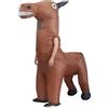 Generico Costume da Cavallo Gonfiabile Tuta Fantasia Gonfiabile Divertente per | Travestimento da Cavallo per Adolescenti e Adulti Per Uomini Donne Adulti Amanti Famiglia Ragazzi