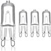 LIGHBIB Lampada Da Forno G9 Resistente Alle Alte Temperature 120 V/230 V, Lampada Alogena Per Frigoriferi, Forni, Ventole,18 W,2 Pezzi