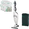 DG Service Vorwerk Folletto VK220s ORIGINALE - Aspirapolvere Scopa Elettrica NUOVO CON FILO con HD65, Filtro, 6 Sacchetti Compatibili e 3 Profumini (Dotazione Completa + Sacca Accessori)
