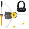Rackumic Kit per ricambi per roomba 500 600 con Motore per spazzola Laterale | Include motore per spazzola, 3 spazzole laterali, 2 ruote, cacciavite, per ideale per manutenzione ordinaria