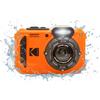 Kodak Fotocamera subacquea 15M 16MP 1080p 4 ZOOM ottico WiFi / KODAK WPZ2 / Arancione