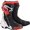Alpinestars Stivali Da Moto Alpinestars Supertech R Black White Red N 42 Pista Racing
