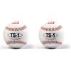 BARNETT TS-1 Pallina da Baseball Allenamento, 9'', Bianco, 2 pezzi