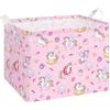 alldomess Cesta Portaoggetti con Manico per Bambini Impermeabile Rettangolare | Grande Cestini Portaoggetti Vestiti e Giocattoli Cesta Portaoggetti per Bambini Cameretta Stanza Lavanderia 40x30x30cm