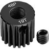 Runup Acciaio 48P 5mm foro Pignone motore trasmissione 17-29T per Arrma HPI Kyosho Losi Axial Tra-xxas Tamiya 1/5 1/6 1/8 1/10 RC Auto Monster Truck Buggy (19T)