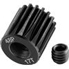 Runup Acciaio 48P 5mm foro Pignone motore trasmissione 17-29T per Arrma HPI Kyosho Losi Axial Tra-xxas Tamiya 1/5 1/6 1/8 1/10 RC Auto Monster Truck Buggy (17T)