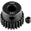 Runup Acciaio 48P 5mm foro Pignone motore trasmissione 17-29T per Arrma HPI Kyosho Losi Axial Tra-xxas Tamiya 1/5 1/6 1/8 1/10 RC Auto Monster Truck Buggy (24T)