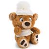NICI Peluche Orsetto Cappuccino, 25 cm - 63227 | Morbido e tenero, perfetto da coccolare e regalare, ideale per bambini e adulti in ogni occasione
