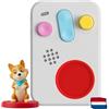 FABA+ Raccontastorie interattivo con Audio per Bambini 0-10 Anni, Olandese | con materiale audio da 0 a 10 anni, con personaggio di ascolto, canta con Zoey!, luce notturna, rituale del sonno