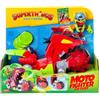 SUPERTHINGS RIVALS OF KABOOM SUPERTHINGS - Moto Fighter Kid Fury, veicolo da combattimento degli eroi del film, contiene 1 playset, 1 action figure esclusiva, 1 carta esclusiva e 3 proiettili, con funzioni e attacchi speciali