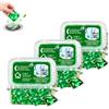 YueYue Drain 𝑫𝒆𝒐𝒅𝒐𝒓𝒊𝒛𝒆𝒓 Pods Bio Enzima, 2026 Capsule Deodoranti Per Scarico Bio-Enzimatico Solubile In Acqua, Capsule Di Scarico Istantanee, Per Lavandini, Verde 3pcs