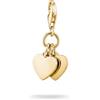 Thomas Sabo Charm Club Original Charm Cuore Placcato Oro 18k Con Moschettone