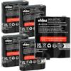 vhbw 5x batteria compatibile con Motorola Talkabout T5525, T5600, T5500, T5422, T5532, T5512, T5522 radio (1300mAh, 3,6V, NiMH)