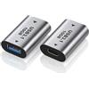 Wotrilw Set da 2 Adattatori, USB Femmina a USB Type-C Femmina, Accoppiatore OTG USB 3.1 10Gbps, Supporta Trasferimento Dati, Video e Audio, Adattatore Compatto per Tablet, Laptop e Hub
