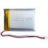 RmtcBal 803040 - Batteria LiPo da 3,7 V, 1000 mAh, con connettore PHR a 2 pin, per progetti elettronici fai da te e cuffie Bluetooth, batteria ricaricabile da 3,7 Volt, ideale per diverse applicazioni