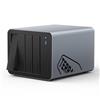 TERRAMASTER F4-425 Pro NAS 4-Bay - Intel N350 8-Core, 16GB DDR5 (senza HDD) | 5GbE x2, 3 Slot M.2 NVMe, AI-Native TOS 7 con OpenClaw, per Multimedia e Virtualizzazione, Grigio Gunmetal
