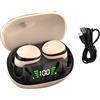 Fuhjythy Mini Auricolari Invisibili per Il Sonno Auricolari Stereo Bluetooth 5.3 HiFi Auricolari Wireless A Bassa Latenza con Microfono per, Musica B