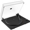 Vieta Pro | Giradischi in vinile Bluetooth con capsula Audio Technica, cavo RCA. Tocca Dischi stereo con piastra in alluminio da 300 mm e velocità da 33 a 45 giri/min. Giradischi ad alta fedeltà G3000