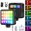 Soonpho P5 RGB Videolight Luce Tascabile per Fotocamera Luce portatile LED Light multicolore 2500-7000K CRI 95+ Batteria Integratacon Luci LED RGB portatili per Live Streaming Youtube Vlog Fotografia