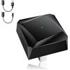 FLUXEONS Adattatore CarPlay Wireless Compatto per iOS, Converte CarPlay Cablato in Wireless, Plug & Play USB A/C, Compatibile con iOS 10+ e Veicoli con Car Play Cablato Dal 2016