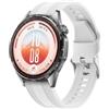 GIOPUEY Cinturini Compatibile con Huawei Watch GT 7 46mm/GT6/5/4 46mm, Morbido Silicone Cinturino [Resistente all'Usura] [Traspirante] - White