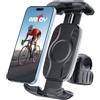 Grefay Supporto Telefono Bici e Moto Antivibrazione | Fissaggio al Manubrio 15-30 mm senza Utensili, Compatibile iPhone Samsung 4,7-7 Pollici, MTB, E-Bike, Monopattino Elettrico
