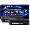 PcStore Toner Compatibile Samsung MLT-D111L / D111L Nero Alta Capacità 2000 Pagine (KIT 2 PEZZI)