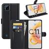 betterfon Realme C11 (2021), custodia C11 (2021), custodia a portafoglio con scomparti per carte di credito, in TPU di qualità, funzione leggio, compatibile con Realme C11 (2021)