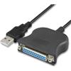 RUITEXUN USB 2.0 a DB25 IEEE-1284 parallelo stampante cavo adattatore