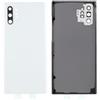 Generico Copri Batteria + biadesivo + lente compatibile con Samsung Galaxy Note 10 Plus N975F N975 Ricambio Vetro Posteriore Back REAR Cover Retro Scocca adesivo + lente obbiettivo CAMERA (Bianco)