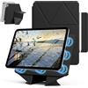KVTVOU Custodia per iPad A16 11/10a Generazione, 11/10,9 pollici, Nero | Forte magnetico, rimovibile, verticale/orizzontale, supporto con portapenne, sottile e leggero, per dormire/sveglia