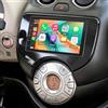 ikasus Autoradio Android 13 da 2+32 GB per Nissan Micra 2013 | touchscreen da 7 pollici con CarPlay wireless e Android Auto per GPS, Bluetooth, WiFi, RDS, Mirror Link, Backup Camera