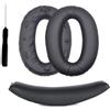INF Set di cuscinetti auricolari e fascia di ricambio compatibili con Sony WH-1000XM2 / MDR-1000X