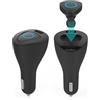 TrAdE shop Traesio- Auricolare Bluetooth Mini WiFi USB Microfono CARICACATORE Auto per Smartphone