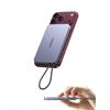 UGREEN MagFlow Air Qi2 25W Power Bank MagSafe Ultrasottile 10000mAh | USB C 45W Batería Externa Magnético Portatil Cable Integrado Compatible con iPhone 18 Pro Max 17 16 15 14 13 12